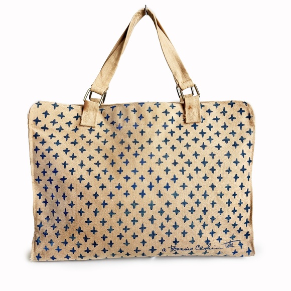 Bonnie Cashin for D. Klein Large Canvas Tote Bag Rare Vintage 1970s AS-IS - Picture 1 of 14